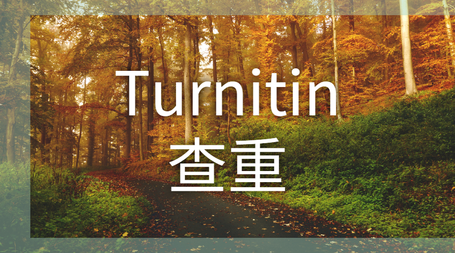 Turnitin查重