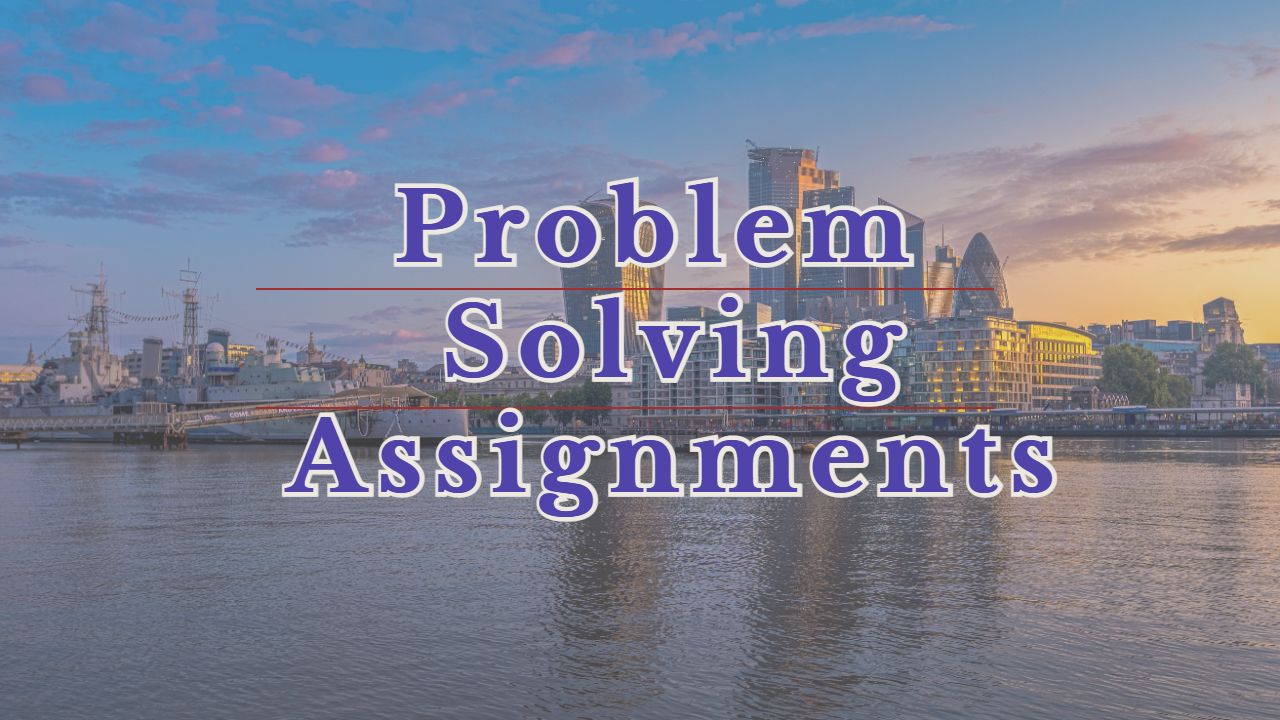 ?英國班戈大學Problem Solving Assignments類型分析