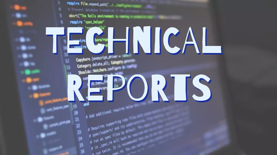 ?TECHNICAL REPORTS的格式模板