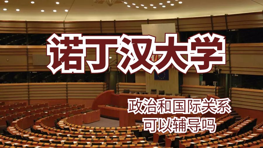 諾丁漢大學政治和國際關系可以輔導嗎