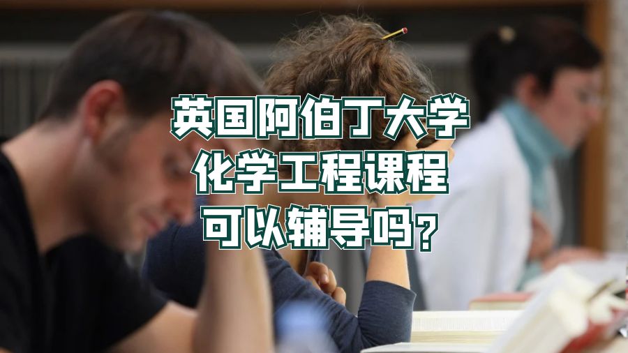 英國阿伯丁大學化學工程課程可以輔導嗎?