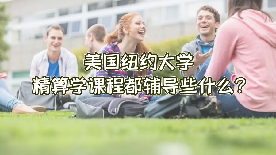 美國紐約大學精算學課程都輔導些什么?