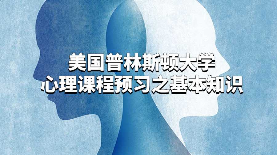 美國普林斯頓大學(xué)心理課程預(yù)習(xí)之基本知識(shí)