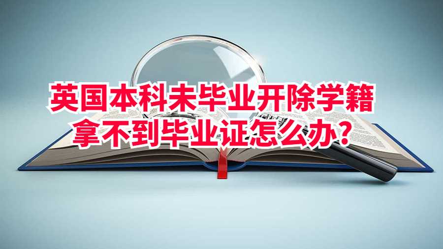 英國本科未畢業開除學籍拿不到畢業證怎么辦?