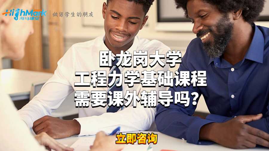 臥龍崗大學工程力學基礎課程需要課外輔導嗎?