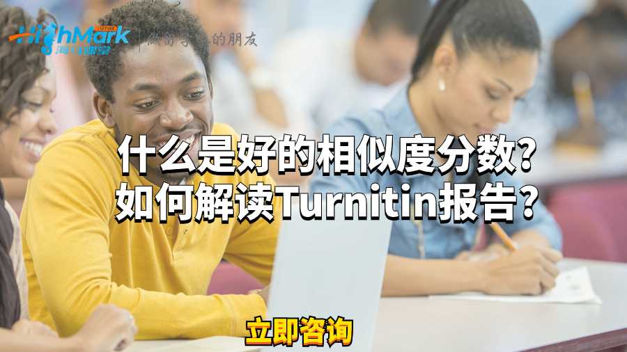 什么是好的相似度分數?如何解讀Turnitin報告?