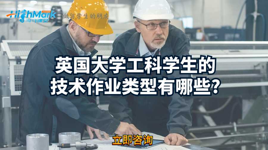 英國大學工科學生的技術作業類型有哪些?