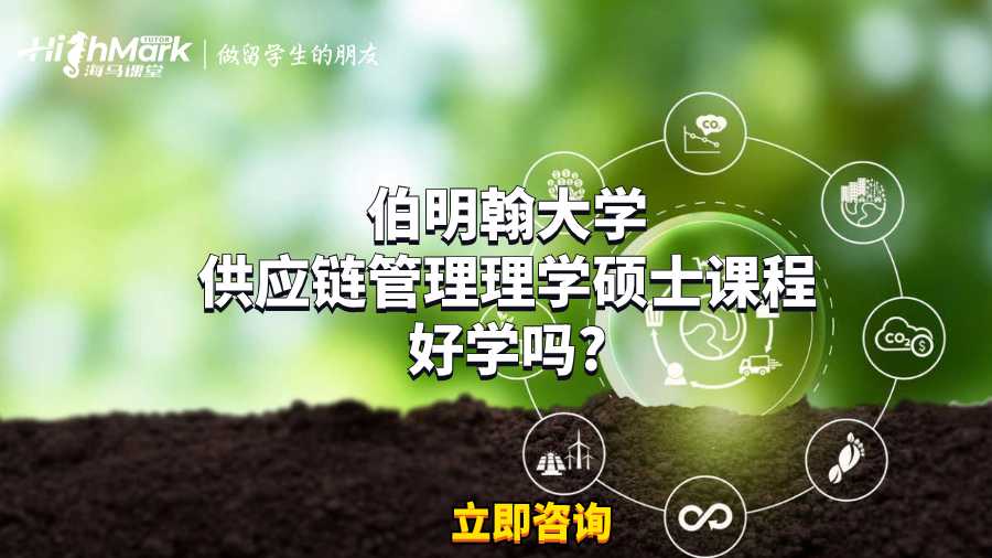 伯明翰大學供應鏈管理理學碩士課程好學嗎?