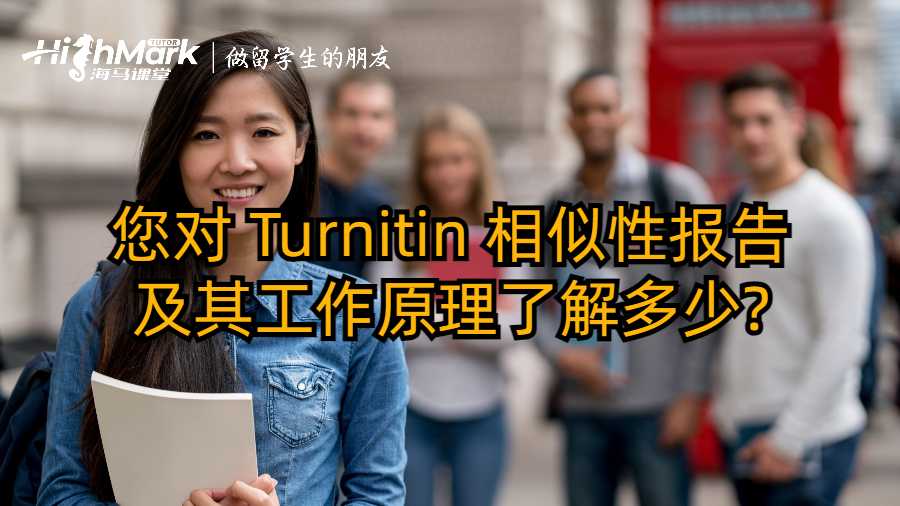 您對 Turnitin 相似性報告及其工作原理了解多少?