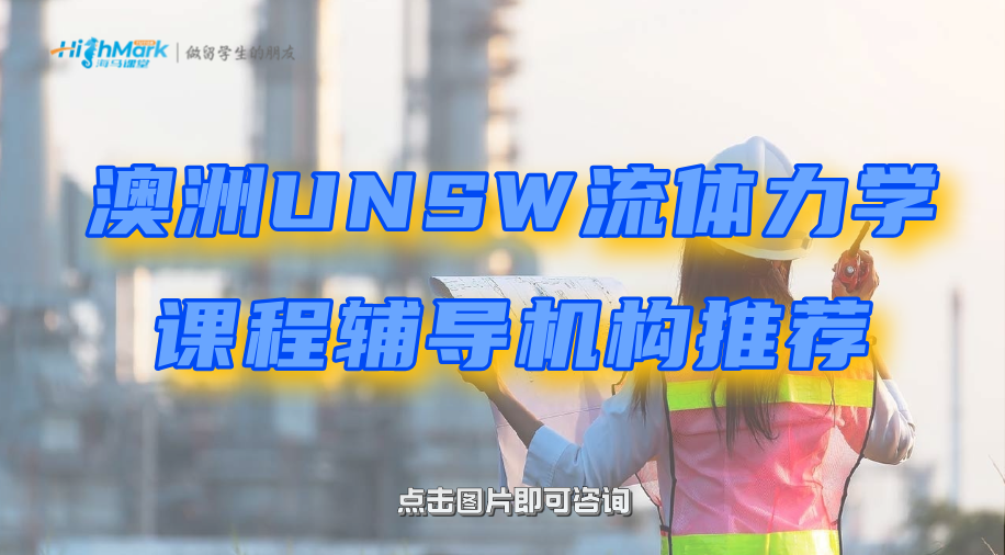 澳洲UNSW流體力學課程輔導機構推薦