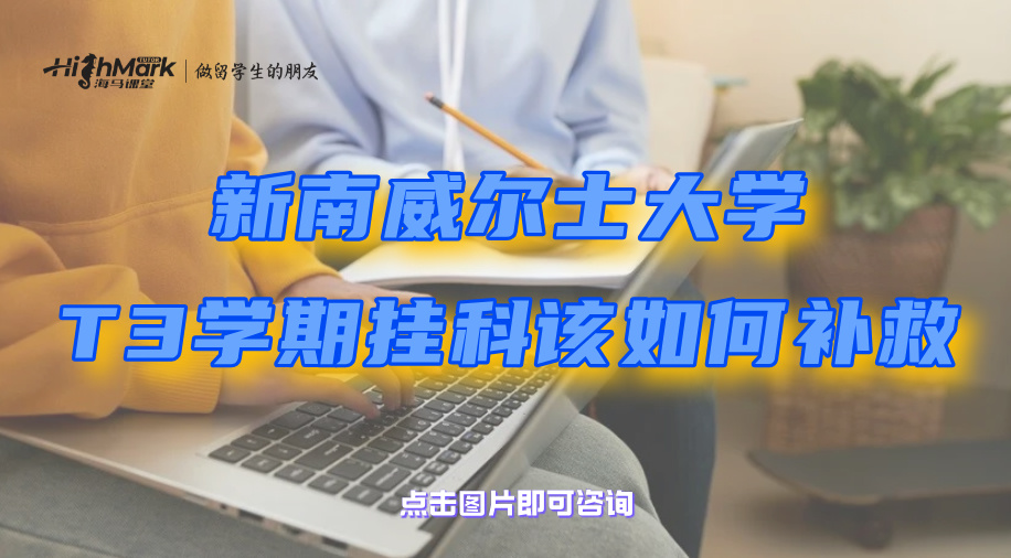 新南威爾士大學T3學期掛科該如何補救?