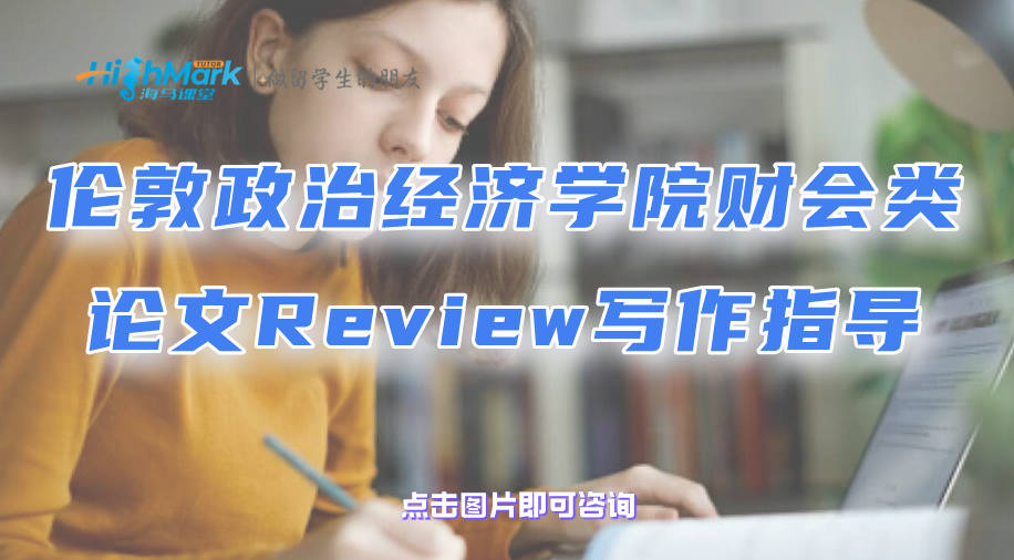 倫敦政治經濟學院財會類論文Review寫作指導