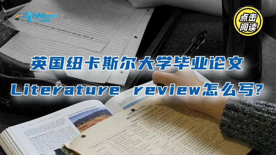 英國紐卡斯爾大學畢業論文Literature review怎么寫?