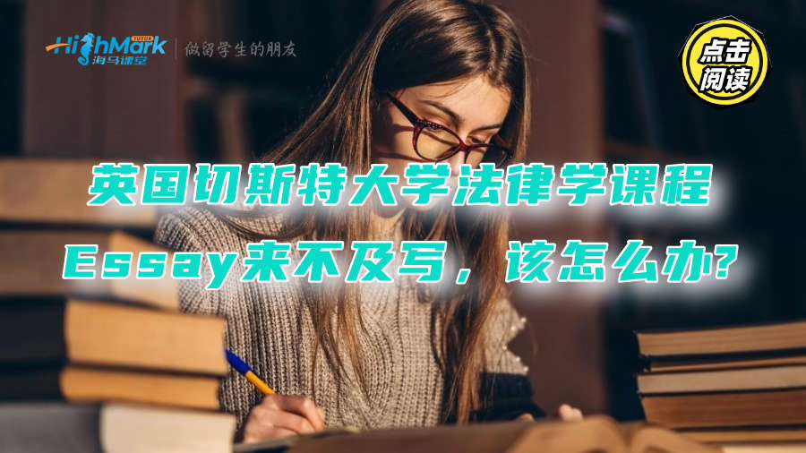 英國切斯特大學法律學課程Essay來不及寫，該怎么辦?